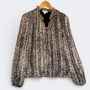 🎉5 for $45🎉 Tamara H top blouse shirt size L